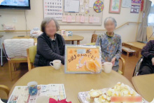 入居者様の誕生日お祝い