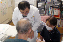 協力医療機関で医療ケア